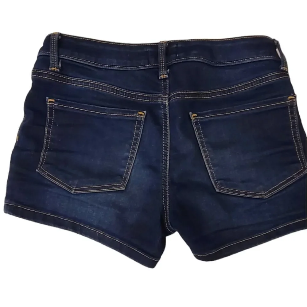 SO Shorts 4-Pocket Denim Frint‎ Zipper Girls sz 12